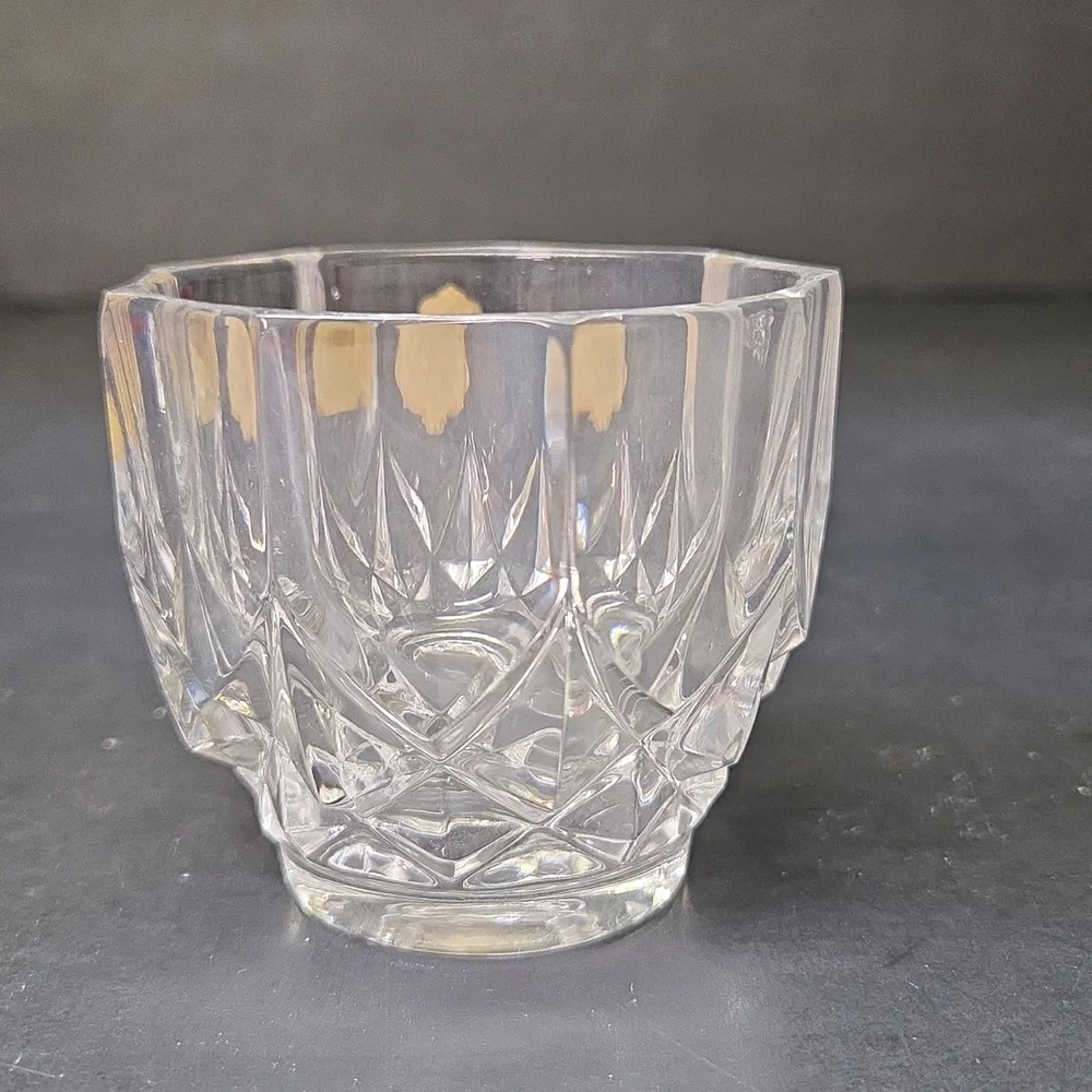 Brillant‎ West Germany Crystal Cream Sugar Tray Set W/ Original Box